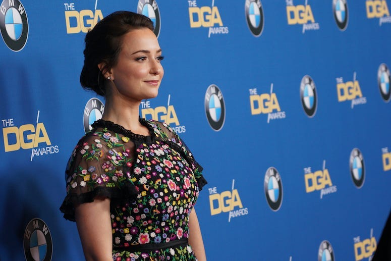 Milana Vayntrub, Red Carpet, 70th Annual Directors Guild Of America Awards, 2018