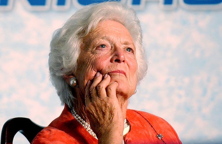 Barbara Bush, Lake Nona YMCA Family Center, 2005