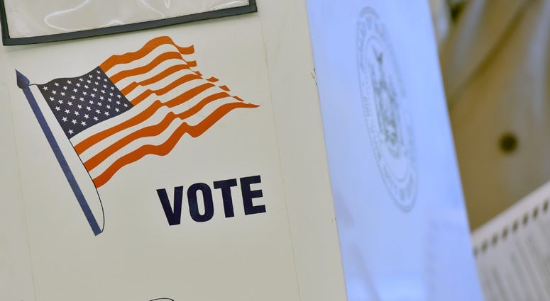 New Yorkers Hit Polls To Vote During MIdterm Elections