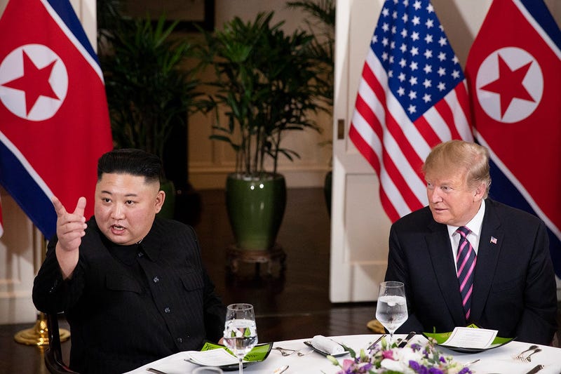 President Donald Trump and Kim Jong Un