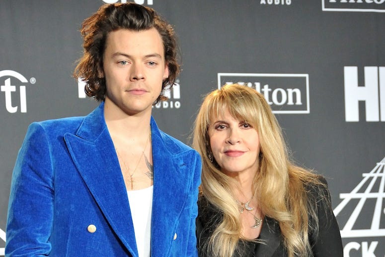 Harry Styles, Stevie Nicks, Rock and Roll Hall of Fame Induction Ceremony, Press Room, 2019