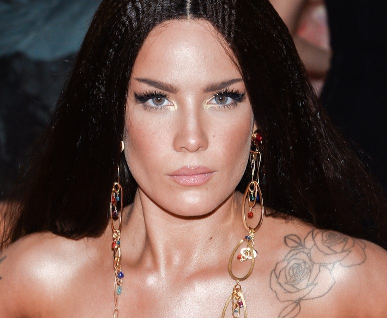 halsey, nightmare, new music, video, sexy, bloody