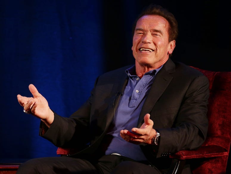 Arnold Schwarzenegger, arnold, andreas, andreas gabalier, pump it up, rap