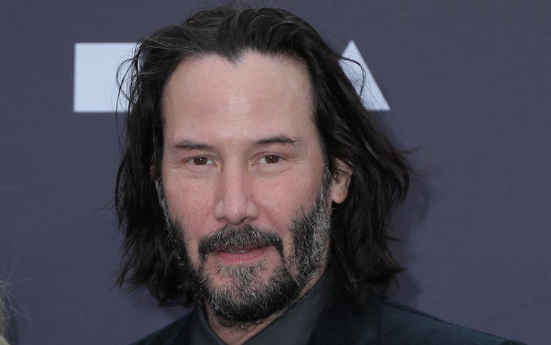 Keanu Reeves, Red Carpet, MOCA Benefit, Flowing Locks, 2019