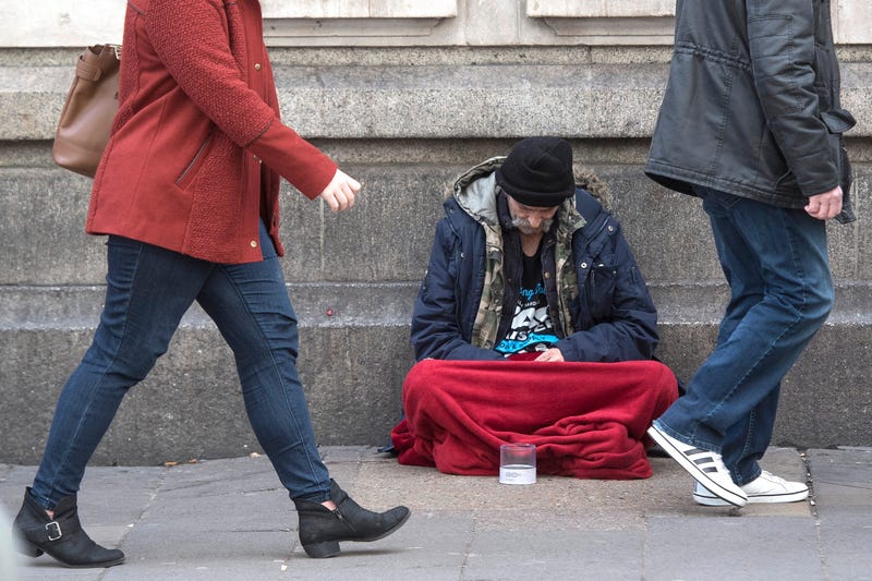 homeless person