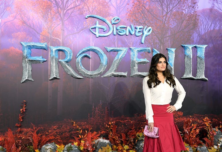 Frozen 2, Idina Menzel, Red Carpet, European Premiere