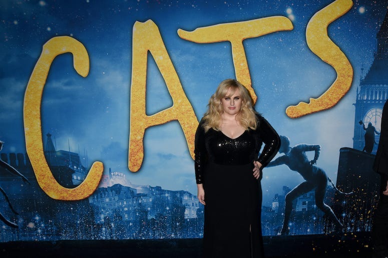 Rebel Wilson, Red Carpet, CATS, Premiere, 2019