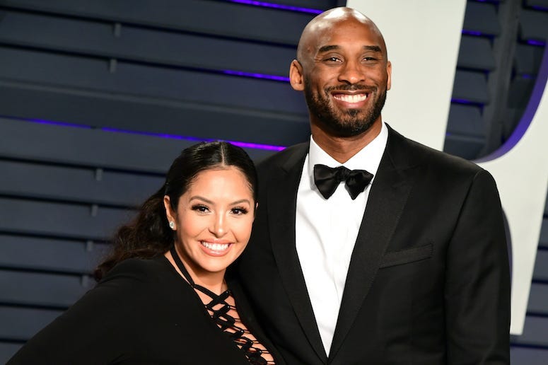Kobe Bryant, Vanessa Bryant, Vanity Fair Oscar Party, 2019