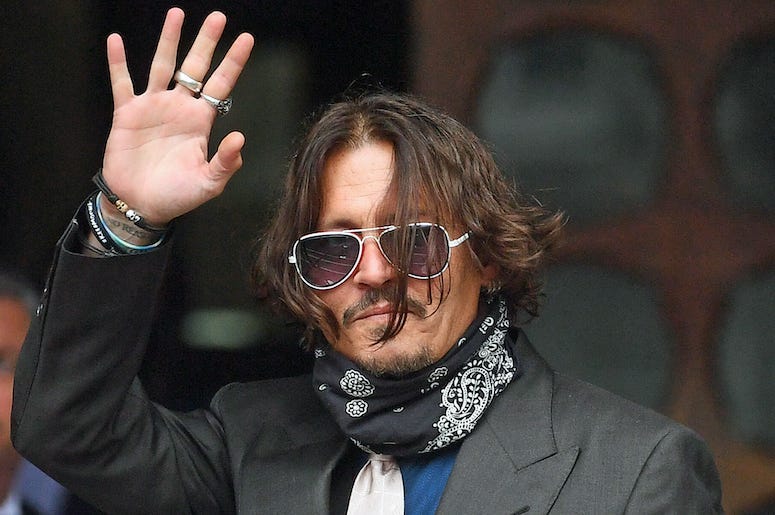 Johnny Depp Credits Elton John For Helping Him Get Sober