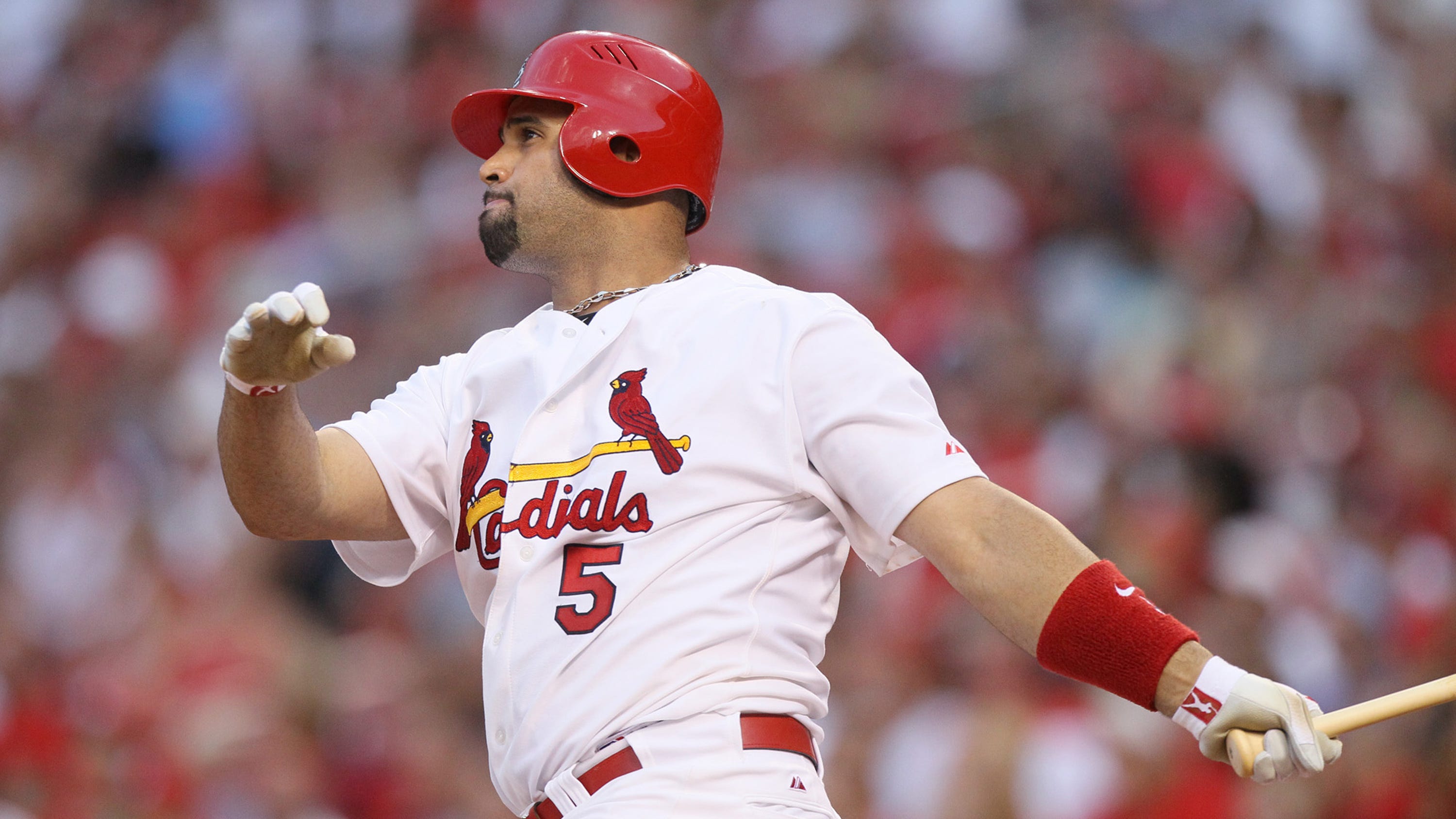 Here’s how Albert Pujols’ Cardinals career compares to all-time franchise greats