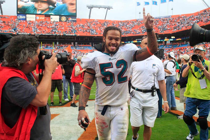 Former Dolphins LB Channing Crowder
