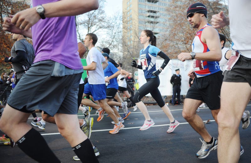 Philadelphia Marathon runners 2011