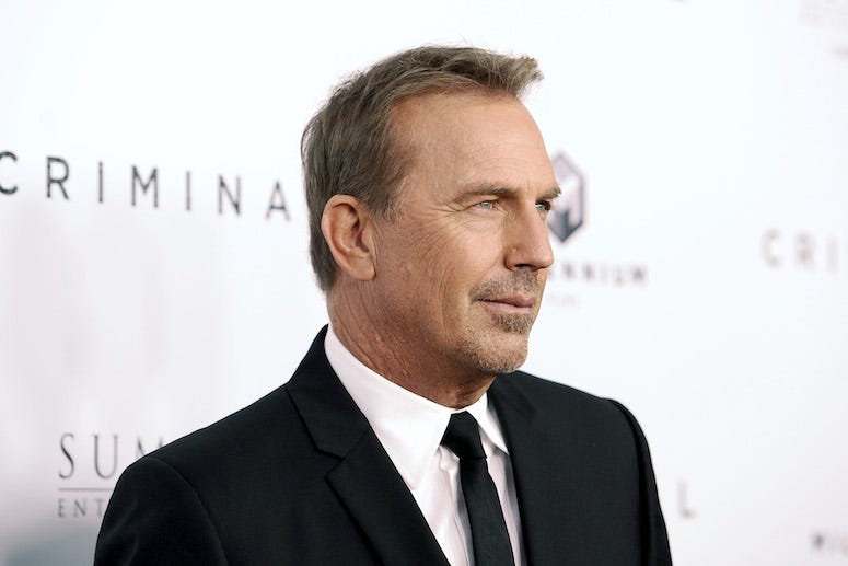 Kevin Costner attends the New York Premiere of "Criminal," 2016
