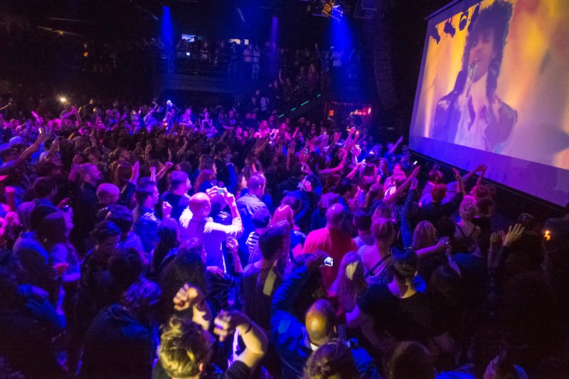 At First Ave where "Purple Rain" was filmed, fans of Prince paid tribute to the pop icon who passed away on April 21, 2016 in Minneapolis, Minn.