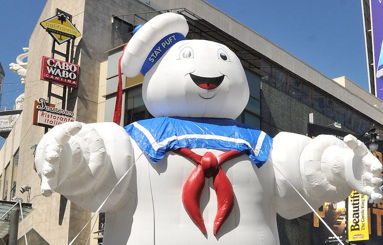 Stay Puft Marshmallow Man, Inflatable