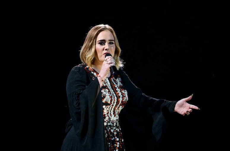 Adele, Singing, Concert, 2016