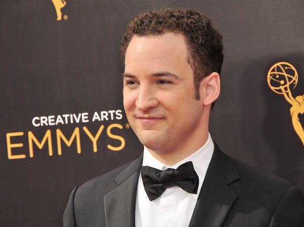 Ben Savage arrives at the 2016 Creative Arts Emmy Awards