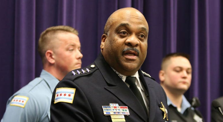 Former Chicago Police Superintendent Eddie Johnson