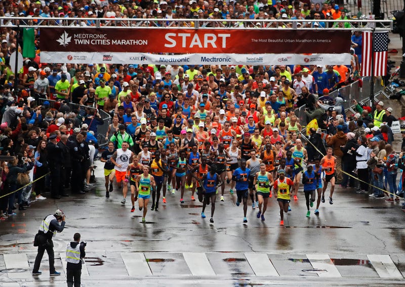 The Twin Cities Marathon is set to take place the first weekend of October, but before the runners even take their mark, they are already working hard - and it's about charity.