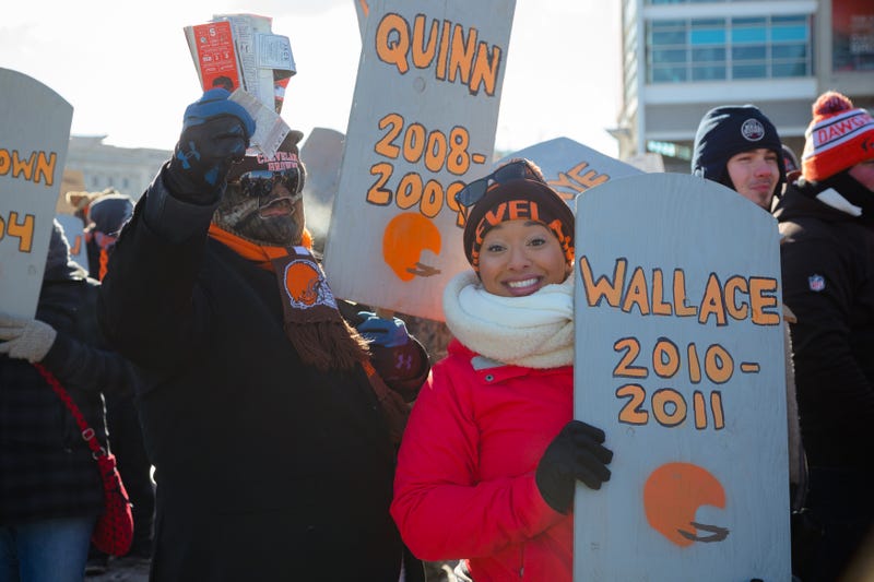 Browns QB Graveyard Back Open In North Ridgeville