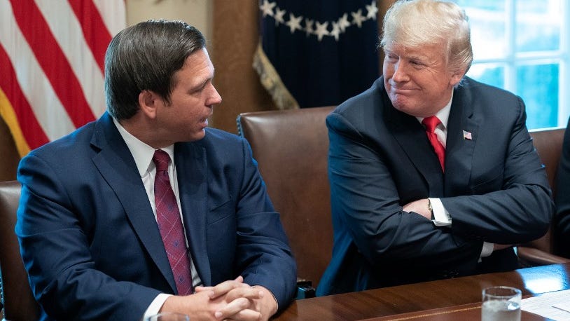 DeSantis, Trump exchange barbs over hush money to strippers, drinking with undergrads