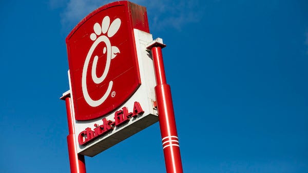 Chick-fil-A looking to hire employees who will work for five sandwiches an hour