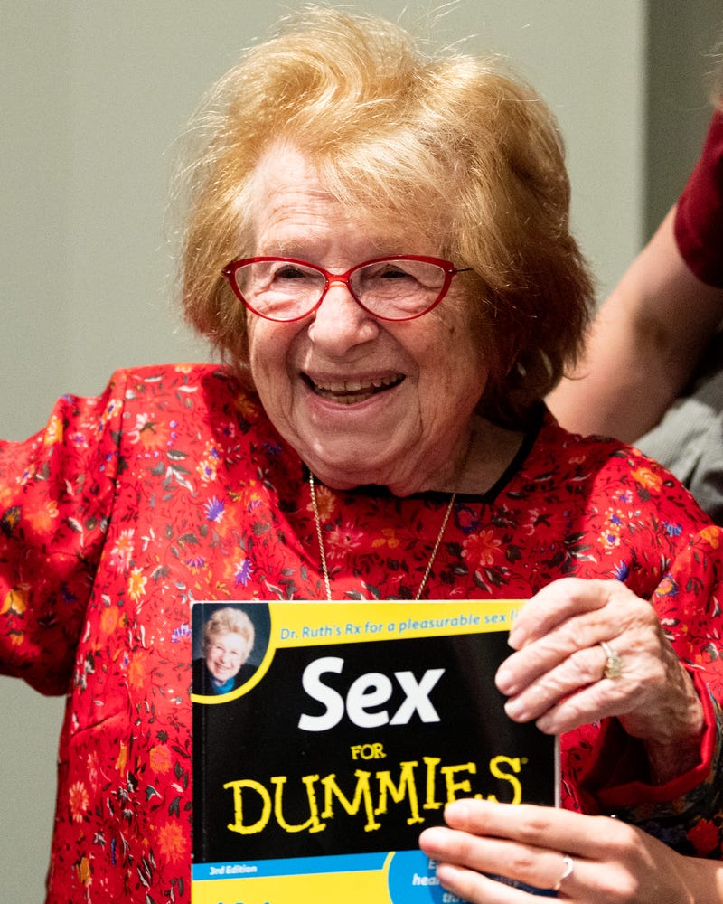 Dr. Ruth Westheimer in New York City