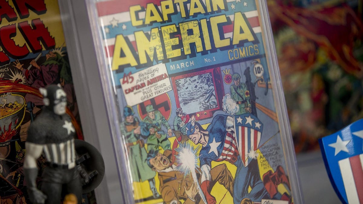 Captain America comic sells for more than $3M