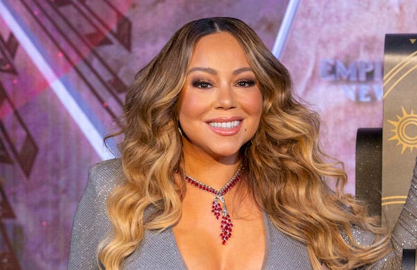 Mariah Carey at the Empire State Building