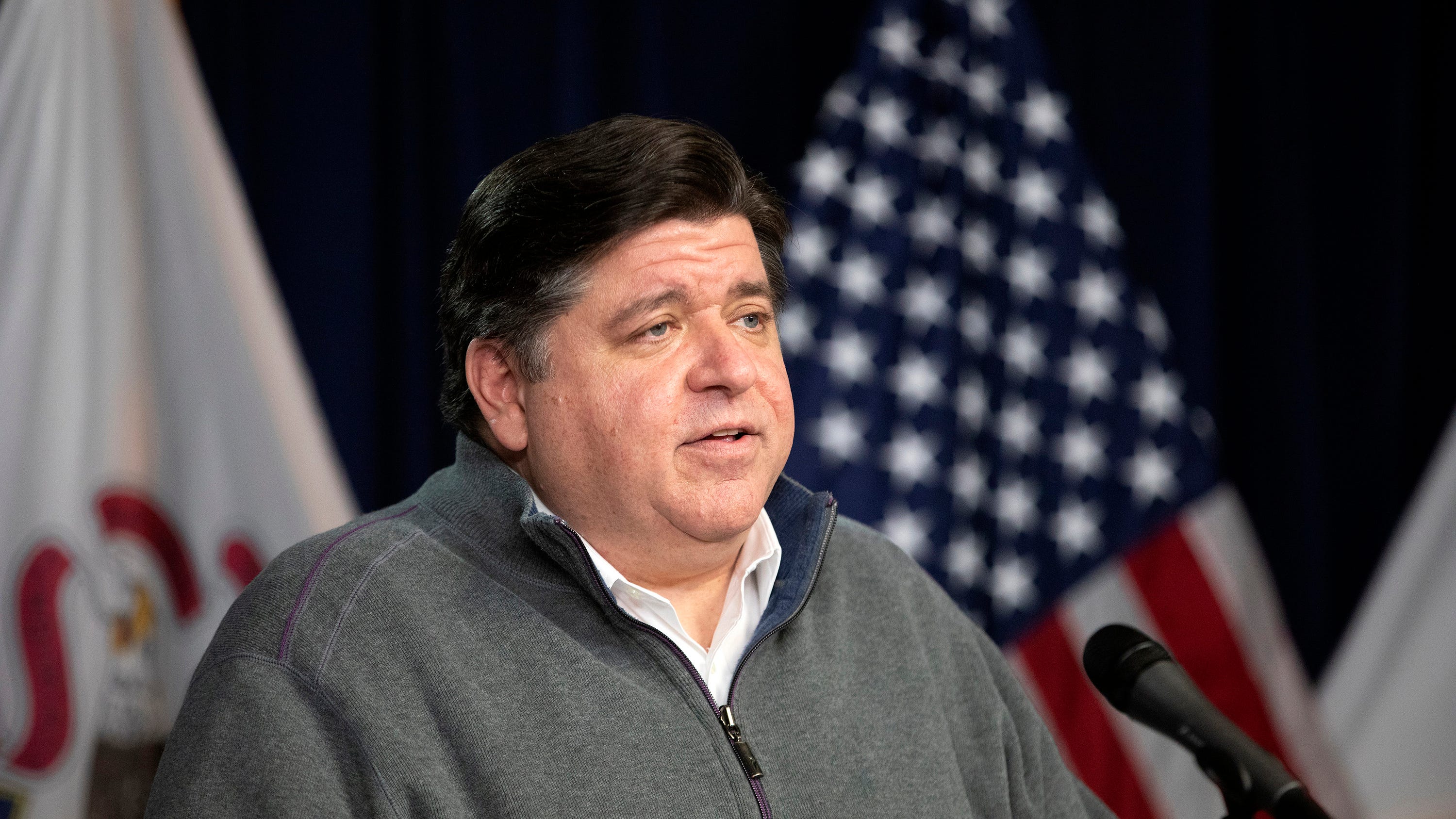 Suburban man accused of threatening Pritzker’s life in expletive-laden voicemail