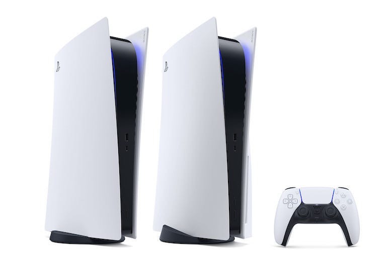 Playstation 5, PS5, Controller, Isolated, White Background