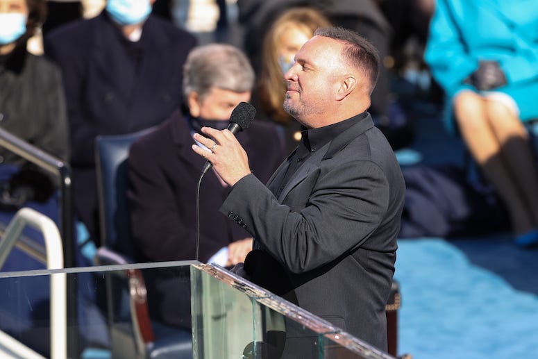 Garth Brooks, Singing, Inauguration, 2021