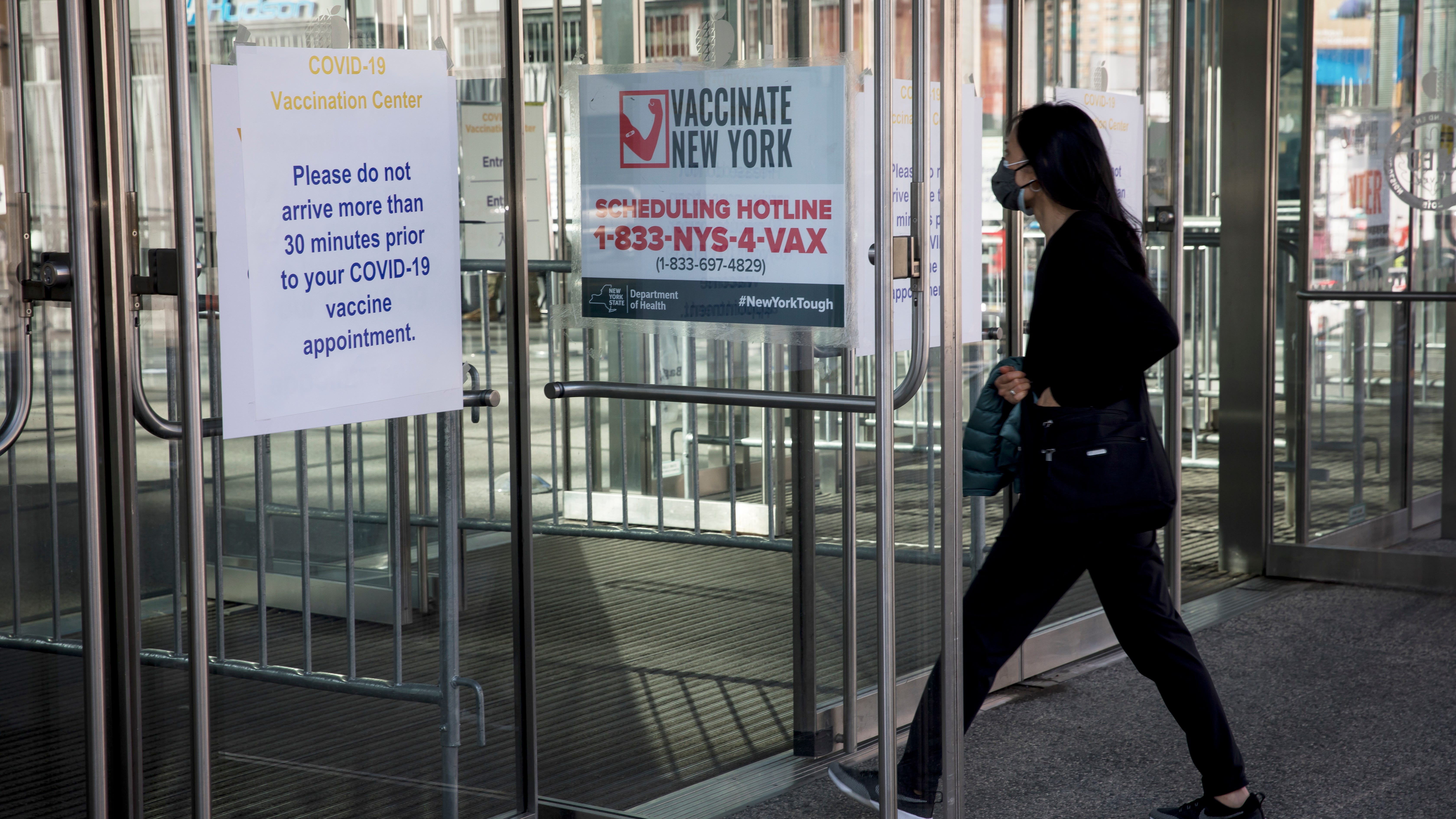NY state, city 'immediately' resuming J&J vaccinations after pause lifted
