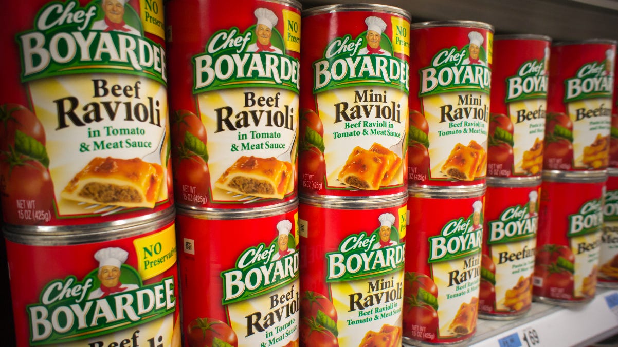 Chef Boyardee, Duncan Hines and more worried about inflation