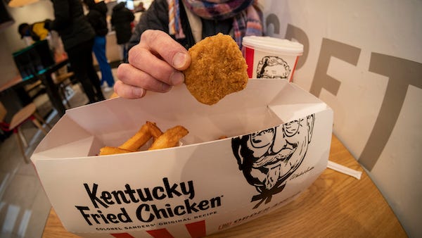 Celebrate Mother’s Day with a bouquet of flowers made out of fried chicken from KFC