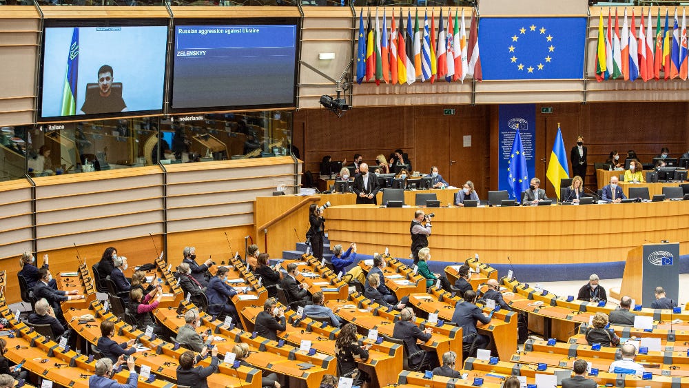 Ukrainian president gets standing ovation from world leaders: 'Nobody is going to break us'