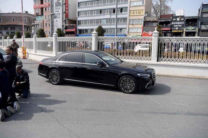 Russian delegation leaves after a fresh round of face-to-face peace talks between Russia and Ukraine in Istanbul, Turkey, March 29, 2022