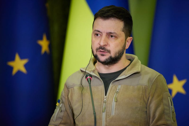 President of Ukraine Volodymyr Zelensky