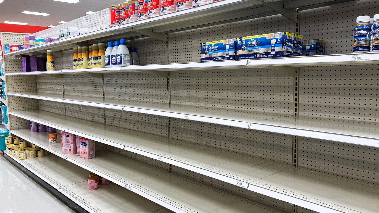 Top baby formula plants weren't inspected because of COVID