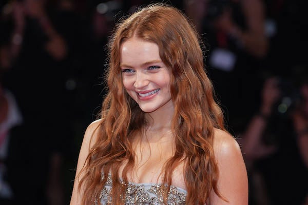 Sadie Sink attending the "The Whale" red carpet at the 79th Venice International Film Festival