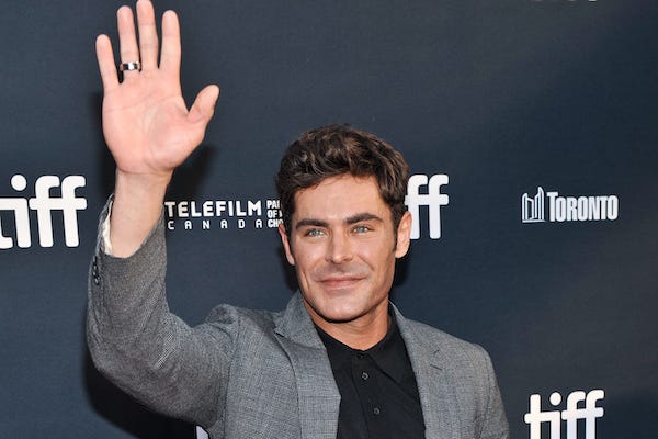 Zac Efron. 2022 Toronto International Film Festival - "The Greatest Beer Run Ever" Premiere held at Roy Thomson Hal