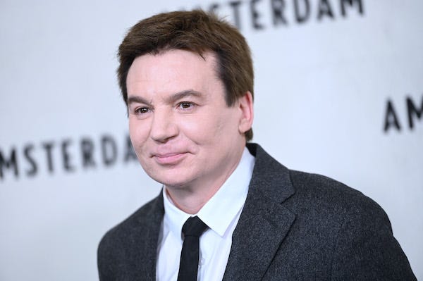 Mike Myers attends the New York Premiere of 'Amsterdam' at Alice Tully Hall in New York, NY, September 18, 2022