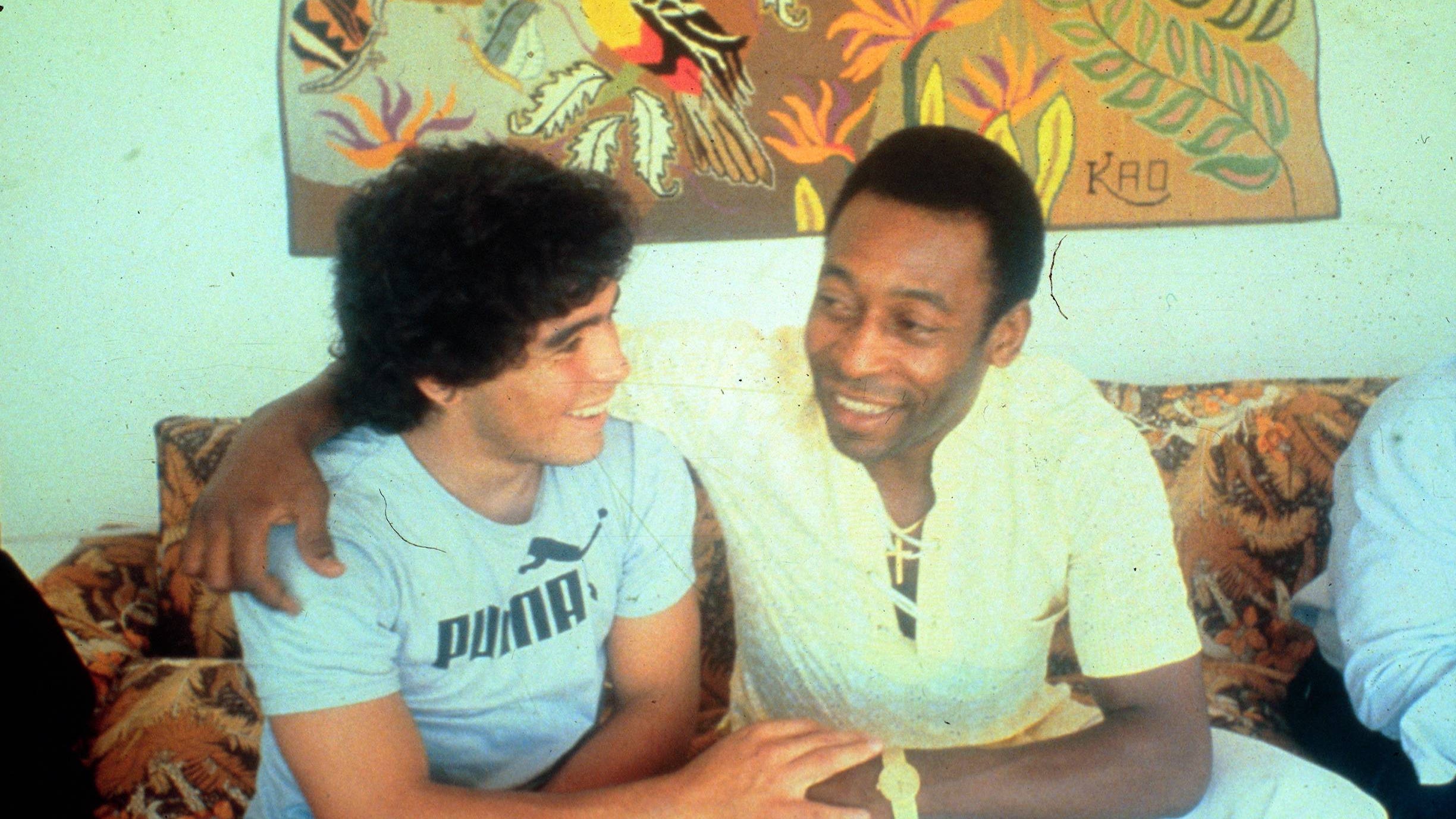 Pelé y su relación amor-odio con Diego Armando Maradona