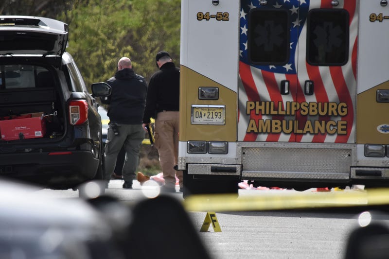 Phillipsburg police officer and civilian shot in Philipsburg, New Jersey on Saturday, April 9, 2023.