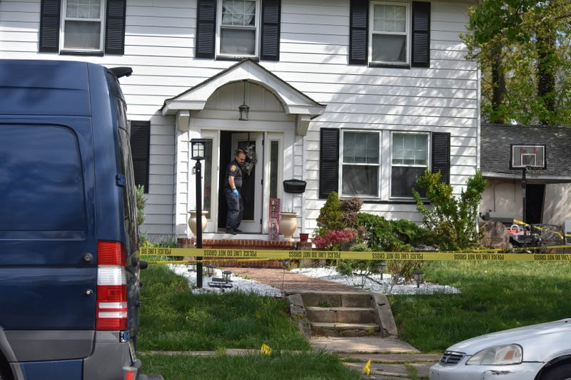A view of a home where the mother and daughter were found dead in Roselle, New Jersey