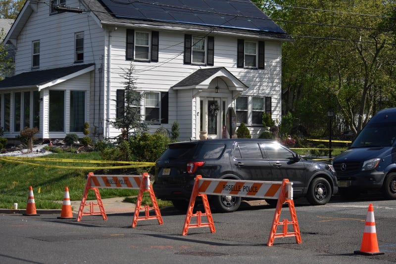 A view of a home where the mother and daughter were found dead.