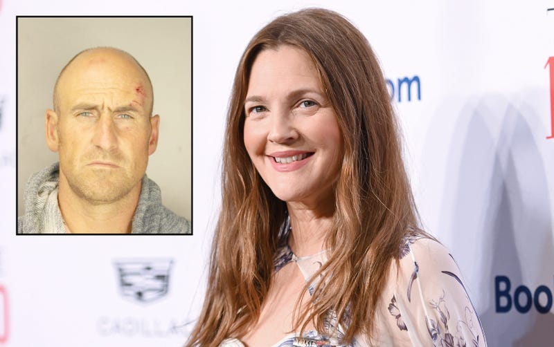 Drew Barrymore walks on the red carpet during the 2023 Time100 Gala in April. Inset: Chad Michael Busto