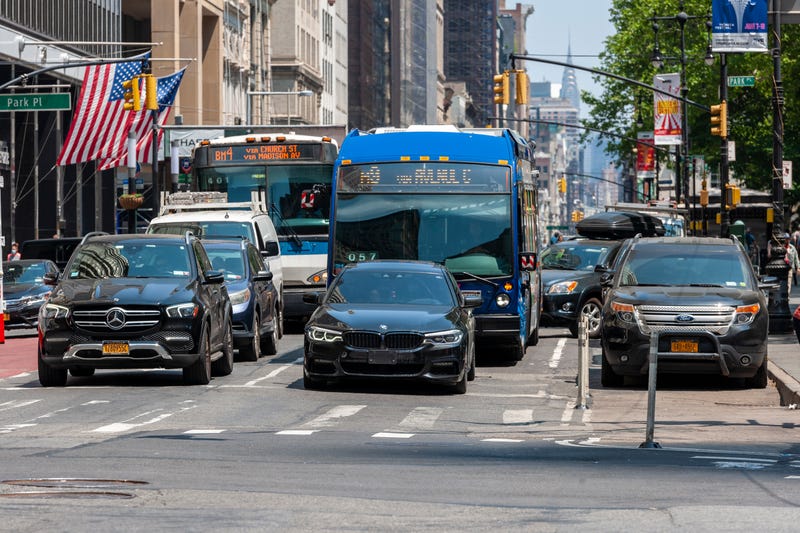 Traffic in Manhattan on June 2, 2023