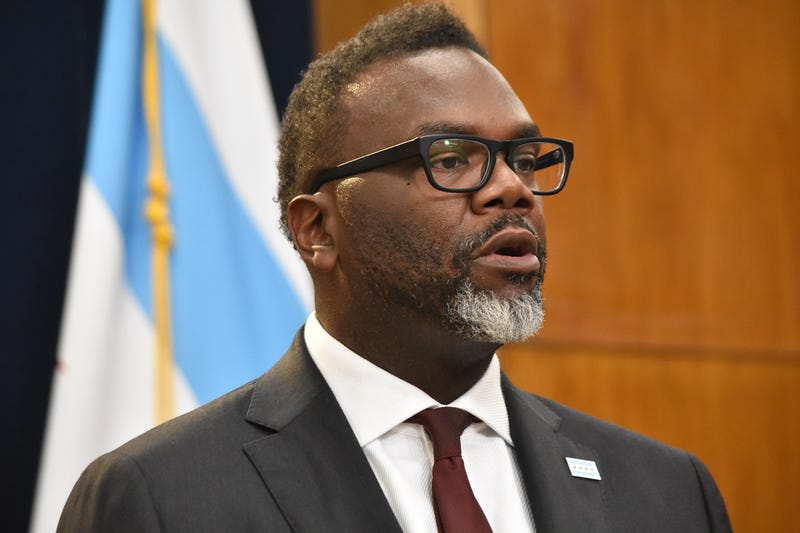 Chicago Mayor Brandon Johnson