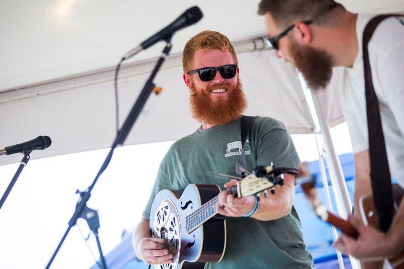 Rich Men North of Richmond singer Oliver Anthony performs at Eagle Creek Golf Club